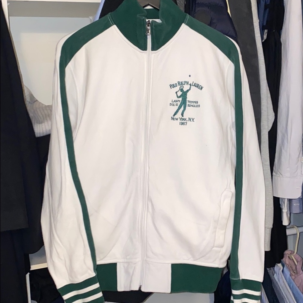 Ralph Lauren Lawn Tennis Cardigan Zip up